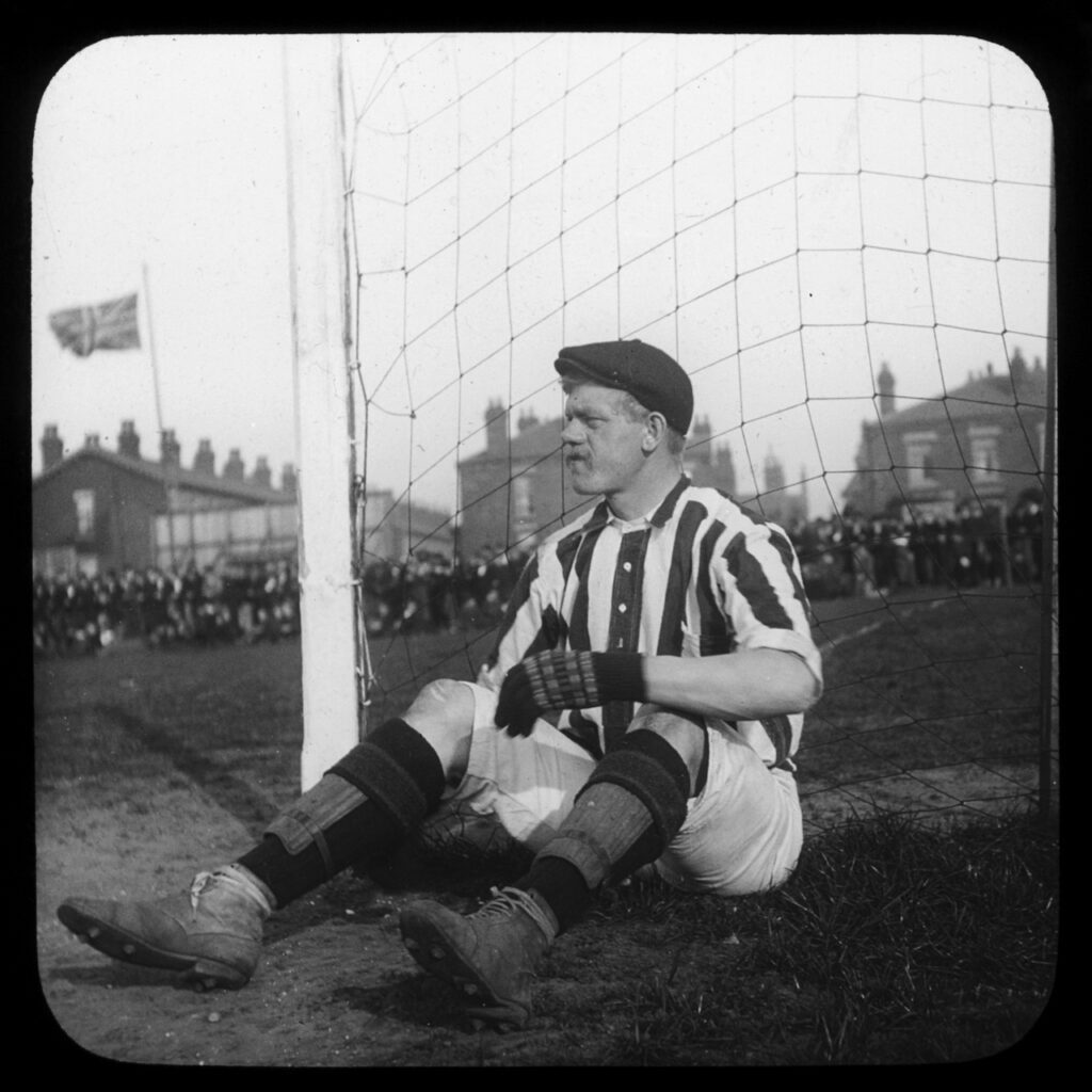 image of goalkeeping pioneer, Archie Pinnell