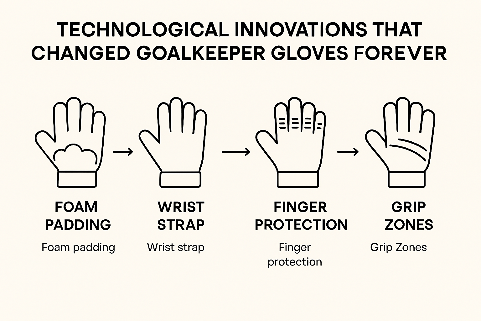 Technological Innovations That Changed Goalkeeper Gloves Forever