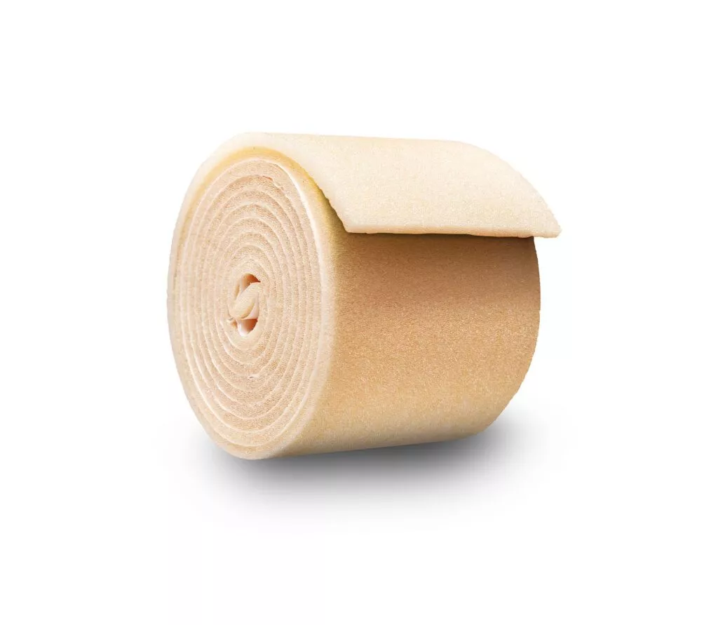 foam latex bandage, often used for racing horses